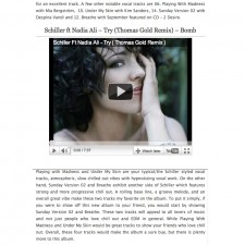 Review of Schiller’s Breathless on Electrofreakz