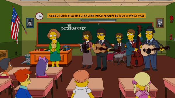 The Decemberists to Appear on The Simpsons