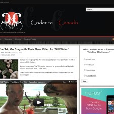 Cadence Magazine Features The “Still Water” Video