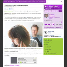 Amazing Radio Interview Paper Aeroplanes