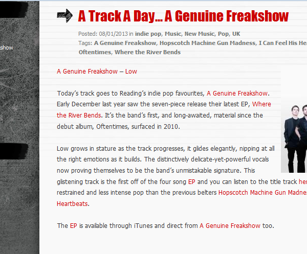Bandstalker Features A Genuine Freakshow