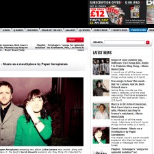 Paper Aeroplanes Do Guest Column For Q Magazine