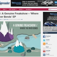 Jamspreader Reviews A Genuine Freakshow’s “Where The River Bends” EP
