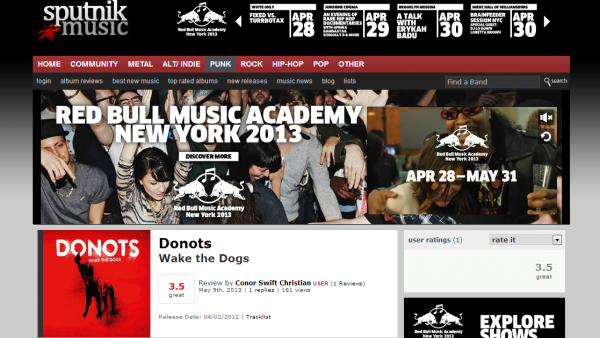 Sputnikmusic Review Donots’ “Wake The Dogs”
