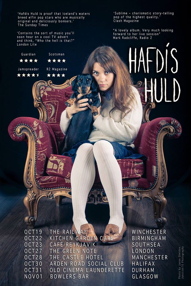 Hafdis Huld UK Tour Oct 2014