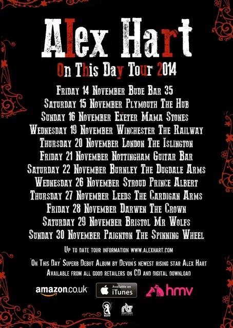 Alex Hart - On This Day Tour 2014