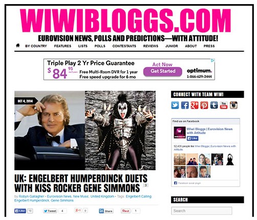 Engelbert Humperdinck Featured on WIWIBLOGGS.COM