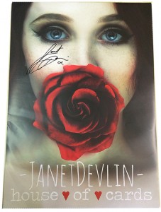 Janet Devlin - 'House of Cards' Poster