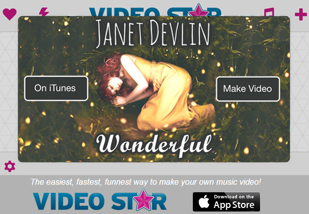 Janet Devlin Video Star App Feature 2