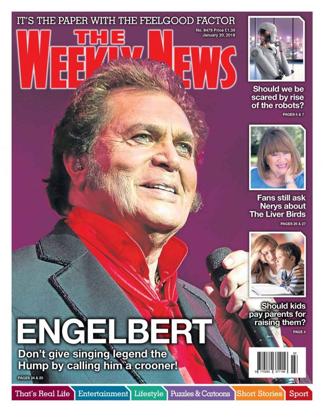 engelbert humperdinck the weekly news cover interview the man i want to be