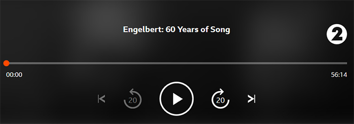 Engelbert 60 Years of Song (BBC Radio 2) 