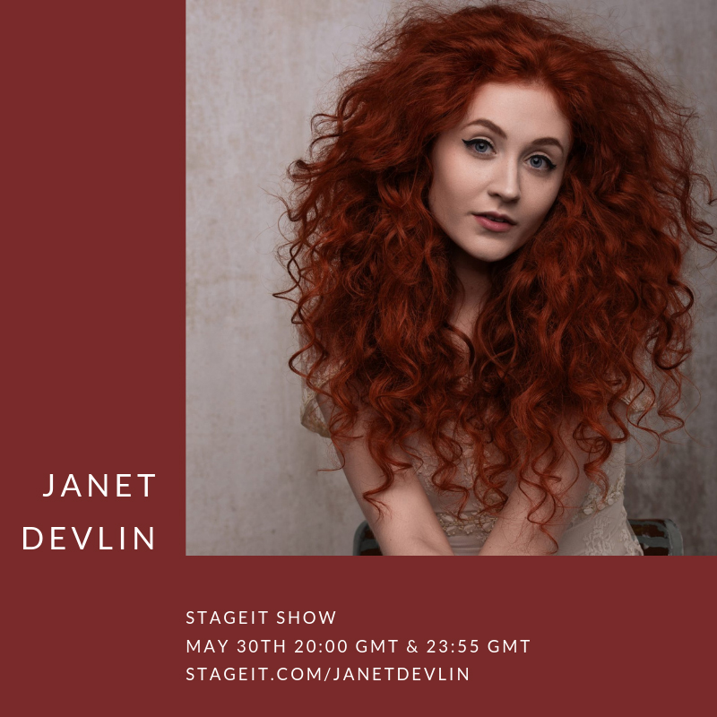 Janet Devlin - StageIt - May Shows