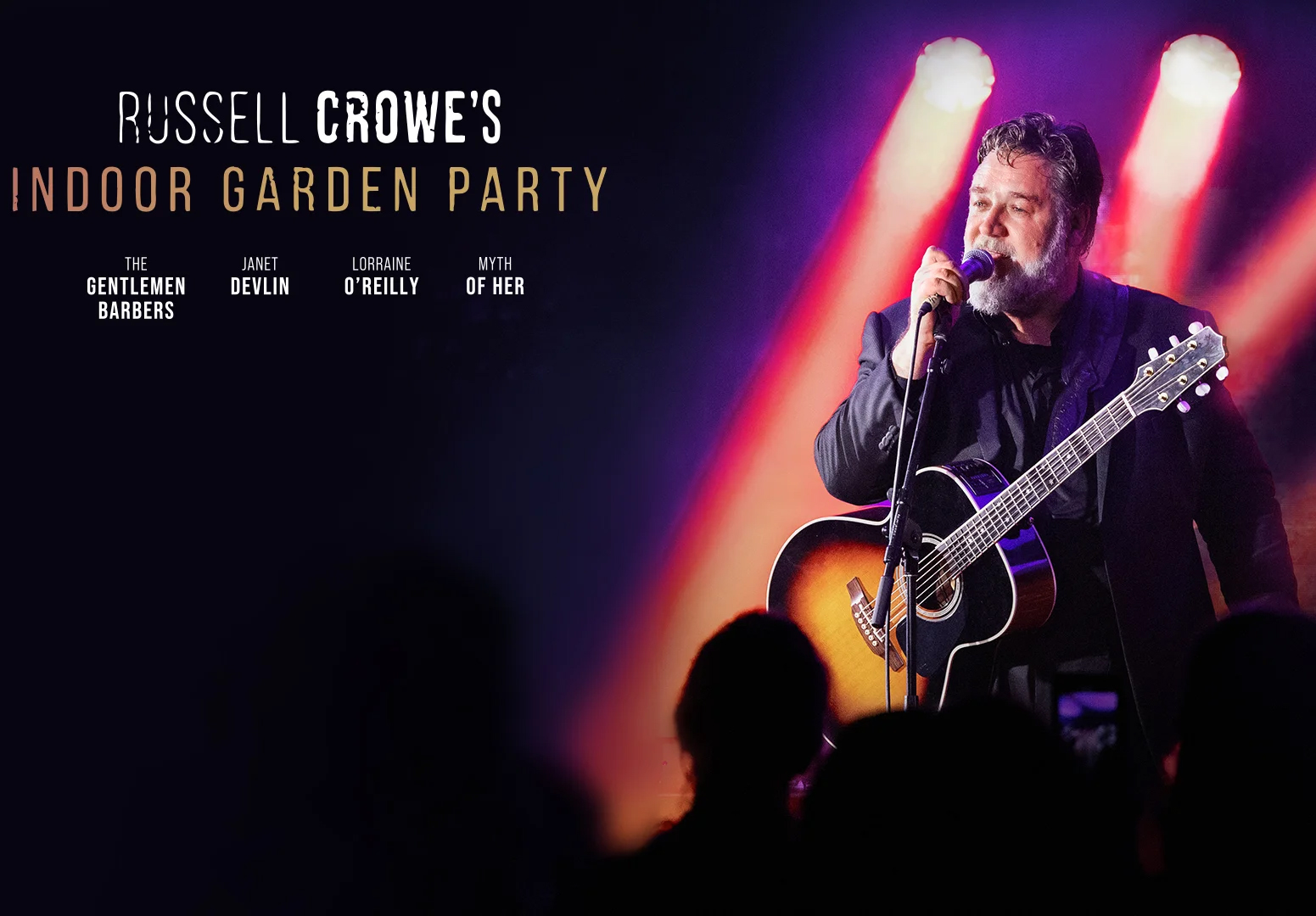 Russell Crowe's Indoor Garden Party