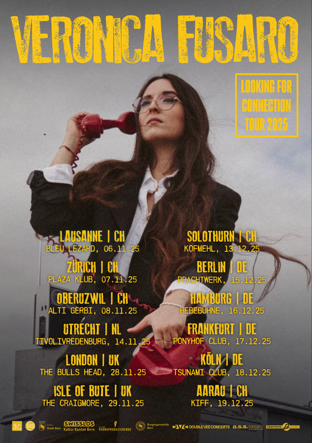 Veronica Fusaro - Tour Poster 2025